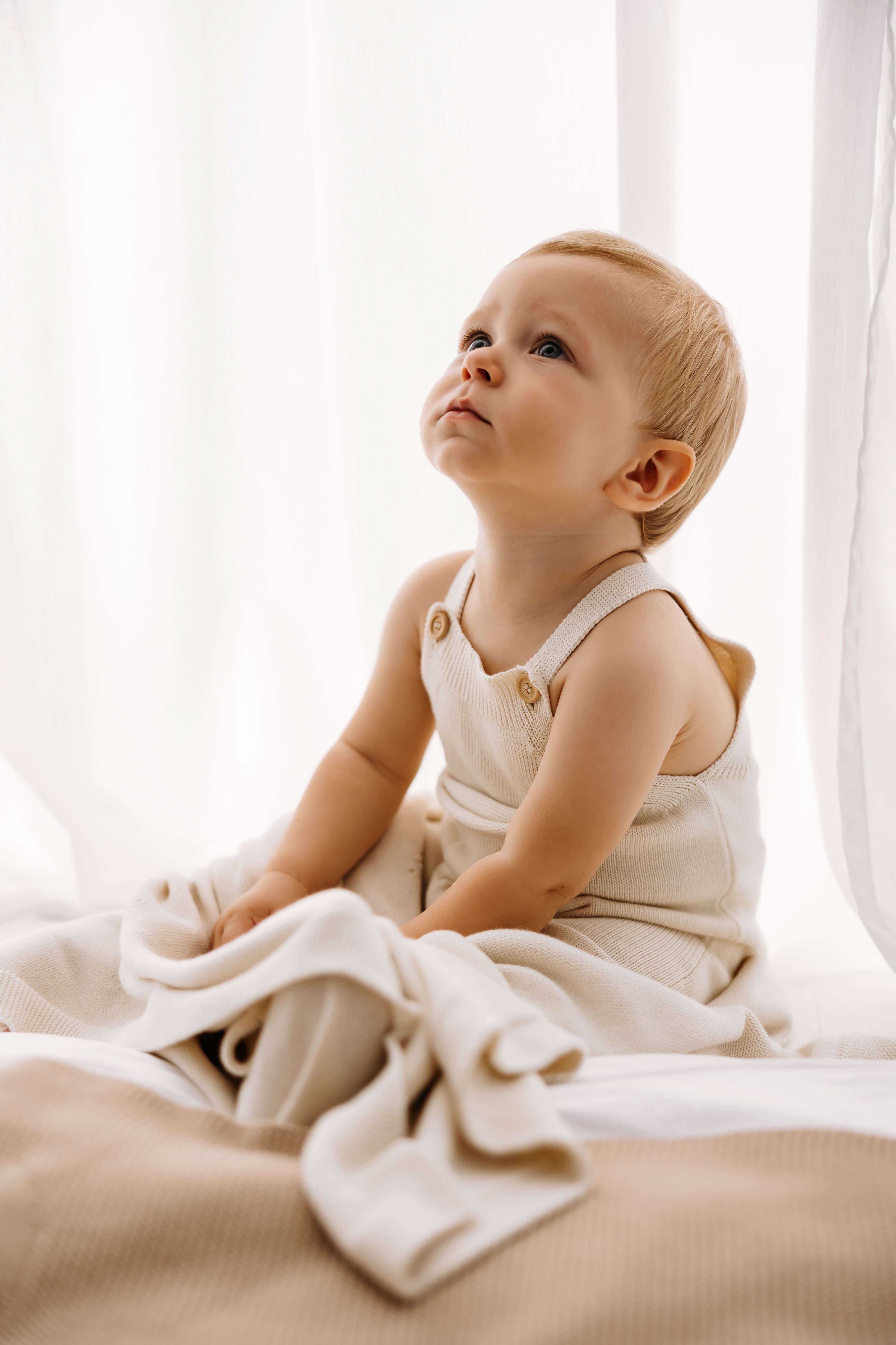 Baby Long Romper – Organic Cotton Knitted Jumpsuit Jakopina