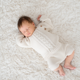 Cable Knit Baby Sweater