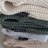 Cable Knit Baby Romper