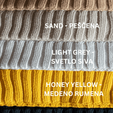 Cable Knit Kapa za odrasle