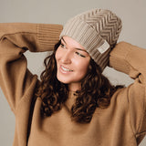 Cable Knit Kapa za odrasle