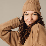 Cable Knit Kapa za odrasle