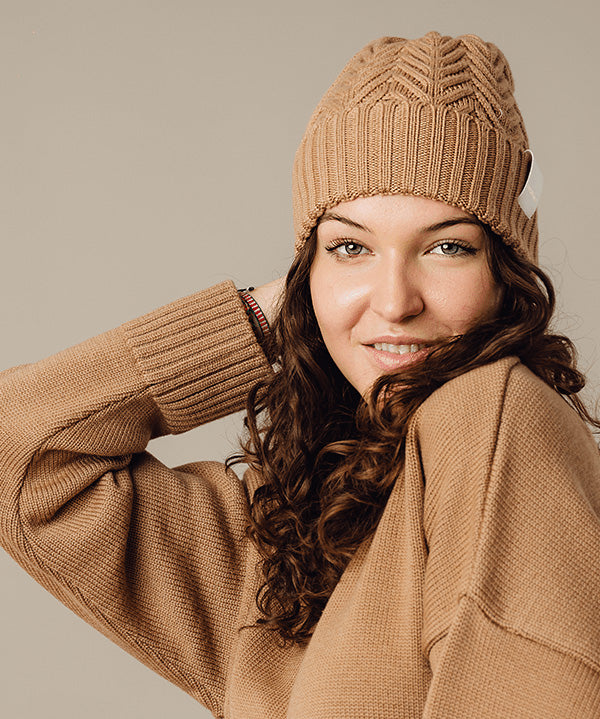 Cable Knit Kapa za odrasle