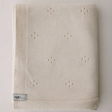 Egyptian Organic Cotton & Cashmere Blanket