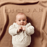 Wool Bear personalizirane baby odeje