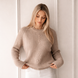 Zimski Merino set puloverja in kape