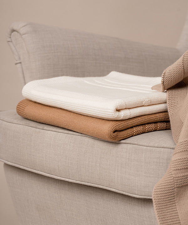 Merino Wool Relief Home Blanket