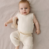 Stripe Merino hlače za dojenčke