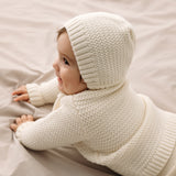 Waffle Merino kapa za dojenčke