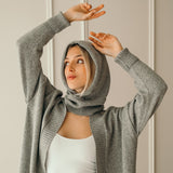 Balaklava iz ekstra-fine volne in kašmirja