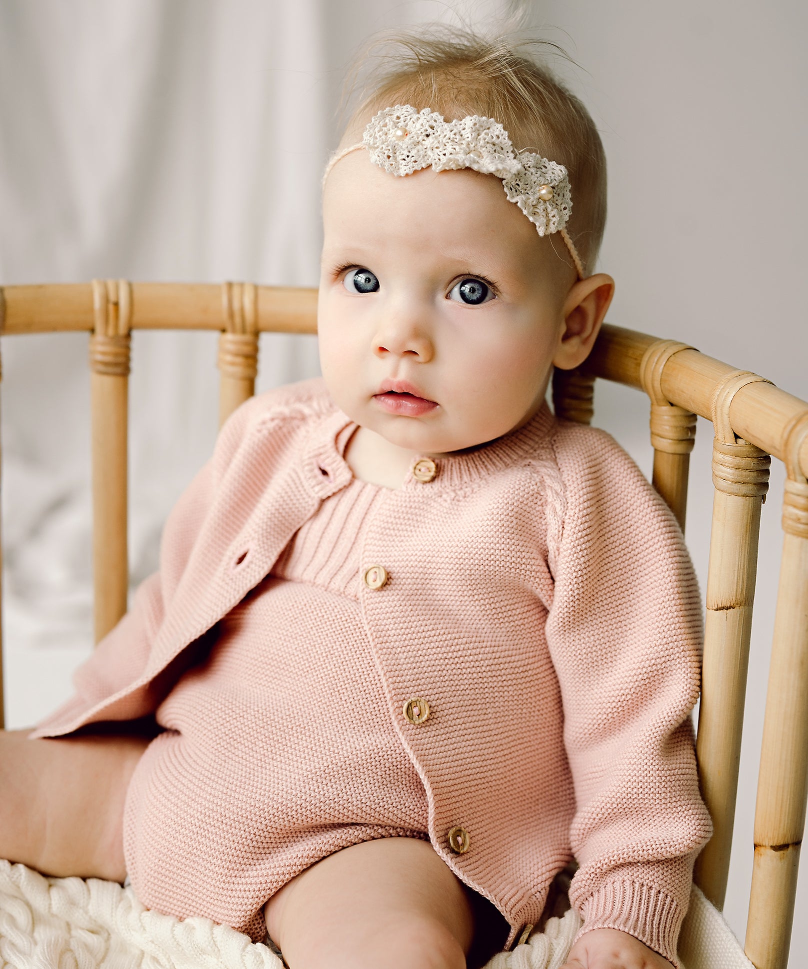 Braided Baby Cardigan