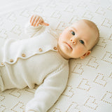 Braided Baby Cardigan